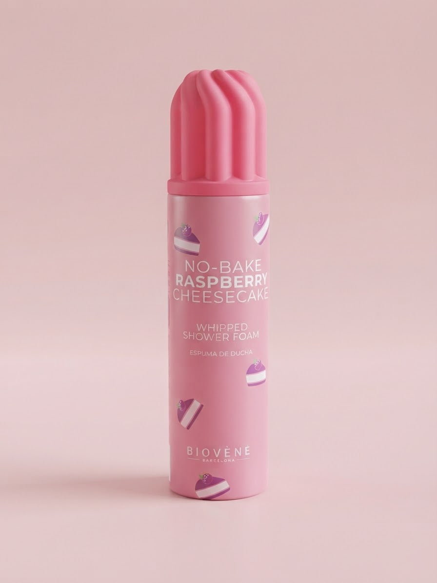 Mousse de douche Raspberry Cheesecake